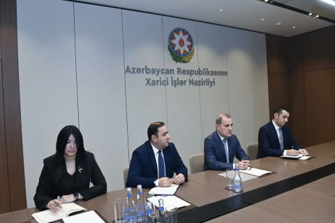 Jeyhun Bayramov meets Arye Lightstone