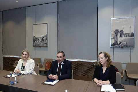 Jeyhun Bayramov meets Arye Lightstone