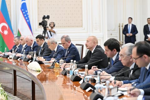 Third Meeting of Azerbaijan-Uzbekistan Supreme Interstate Council Held in Tashkent - UPDATED