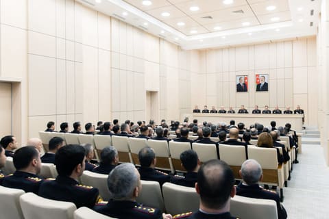Daxili İşlər Nazirliyində Kollegiya iclası keçirilib