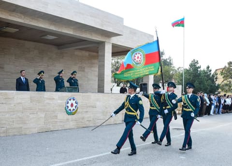 Dövlət Sərhəd Xidmətinin Xüsusi Məktəbinin 15 illik yubileyi qeyd edilib