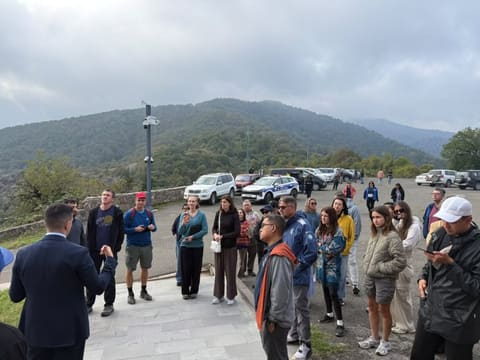 Dünya səyyahları Gəncəsər Monastır Kompleksini ziyarət ediblər