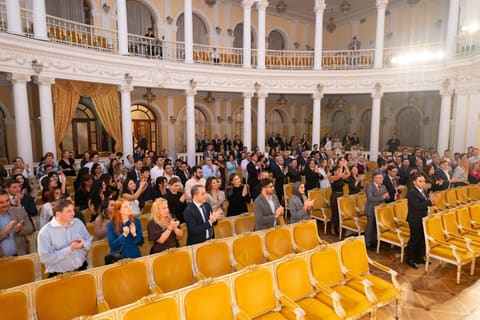EYBA-nın payız konfransının iştirakçıları Dövlət Akademik Filarmoniyasında konsert proqramında iştirak ediblər