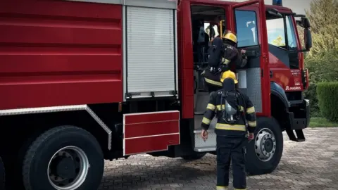 FHN Zaqatalada yanğın-taktiki təlim keçirib
