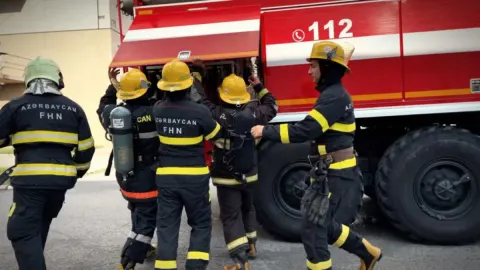 FHN Zaqatalada yanğın-taktiki təlim keçirib