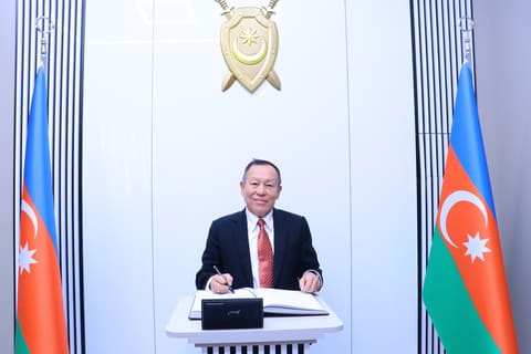 Baş prokuror Malayziyanın Korrupsiyaya Qarşı Mübarizə Komissiyasının sədri ilə görüşüb