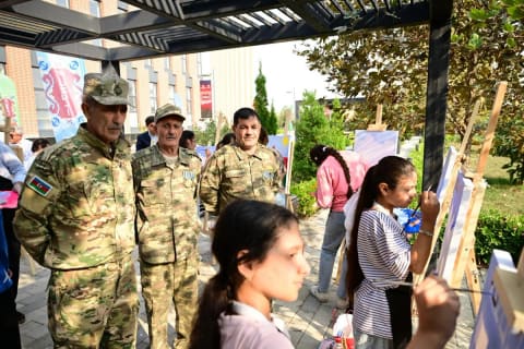 Füzulidə Şəhər Günü ilə bağlı konsert proqramı təşkil olunub