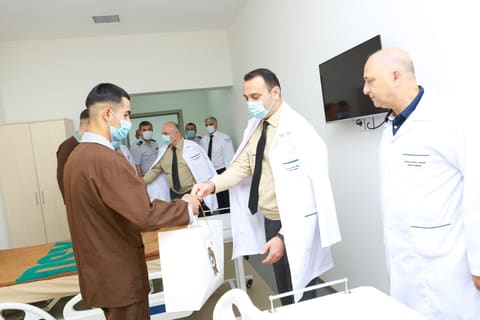 Hərbi Prokurorluğun rəhbərliyi sərhədçiləri ziyarət edib