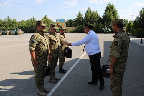 Hərbi Prokurorluğun rəhbərliyi sərhədçiləri ziyarət edib