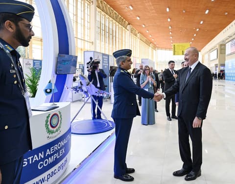 Ilham Aliyev visits ADEX 2026 and Securex Caspian exhibitions