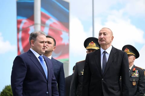Ilham Aliyev visits ADEX 2026 and Securex Caspian exhibitions