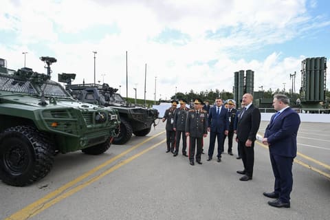 Ilham Aliyev visits ADEX 2026 and Securex Caspian exhibitions