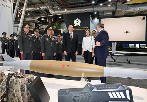 Ilham Aliyev visits ADEX 2026 and Securex Caspian exhibitions