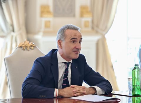 Ilham Aliyev receives OSCE Parliamentary Assembly president