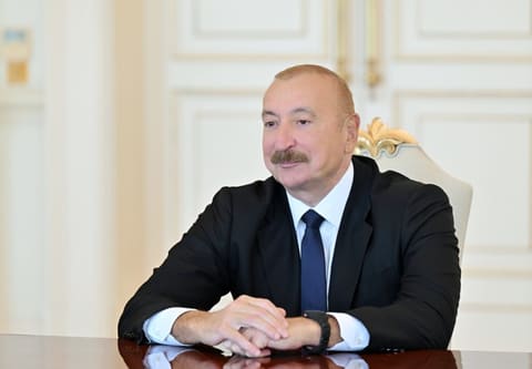 Ilham Aliyev receives OSCE Parliamentary Assembly president