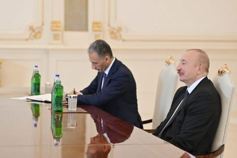 İlham Əliyev Beynəlxalq Cüdo Federasiyasının prezidentini qəbul edib
