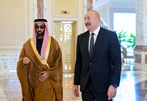 President Ilham Aliyev receives UAE National Security Advisor