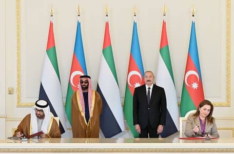 President Ilham Aliyev receives UAE National Security Advisor