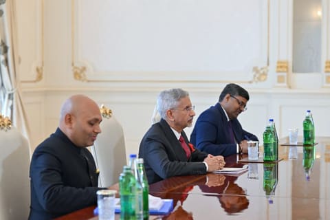 Ilham Aliyev receives Indian Minister of External Affairs