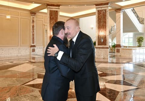 İlham Əliyev Rusiyanın Çeçenistan Respublikasının başçısını qəbul edib - YENİLƏNİB