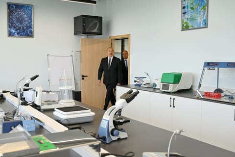 İlham Əliyev “SABAH.city” innovasiya şəhərciyinin birinci mərhələsinin açılışında iştirak edib