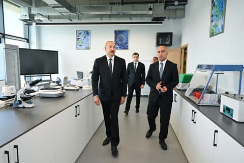 İlham Əliyev “SABAH.city” innovasiya şəhərciyinin birinci mərhələsinin açılışında iştirak edib
