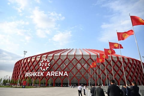 Ilham Aliyev and Mehriban Aliyeva attended the opening ceremony of the 6th World Nomad Games in Bishkek - UPDATED