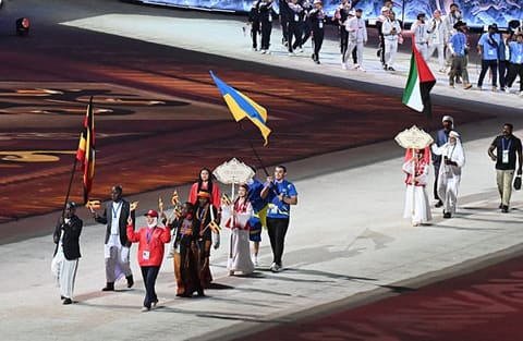 Ilham Aliyev and Mehriban Aliyeva attended the opening ceremony of the 6th World Nomad Games in Bishkek - UPDATED
