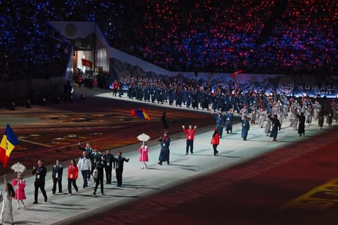 Ilham Aliyev and Mehriban Aliyeva attended the opening ceremony of the 6th World Nomad Games in Bishkek - UPDATED