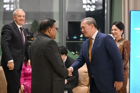 İlham Əliyevin adından AQEM-in 7-ci Zirvə Görüşünün iştirakçılarının şərəfinə şam yeməyi verilib
