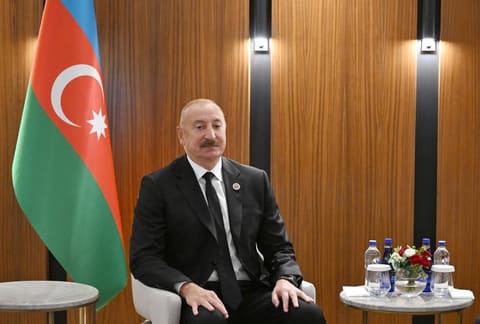 President Ilham Aliyev met with Turkish President Recep Tayyip Erdogan in Bishkek - UPDATED