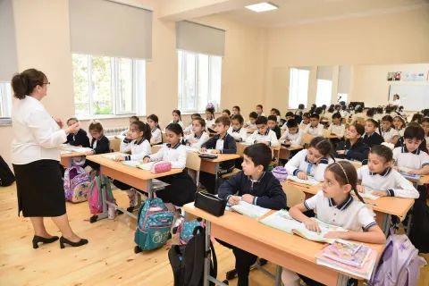 İncəsənət Gimnaziyasının binası əsaslı təmirdən sonra istifadəyə verilib