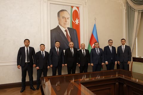 Kamran Əliyev Qırğızıstan Baş prokurorunun birinci müavini ilə görüşüb