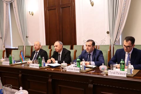 Kamran Əliyev Qırğızıstan Baş prokurorunun birinci müavini ilə görüşüb