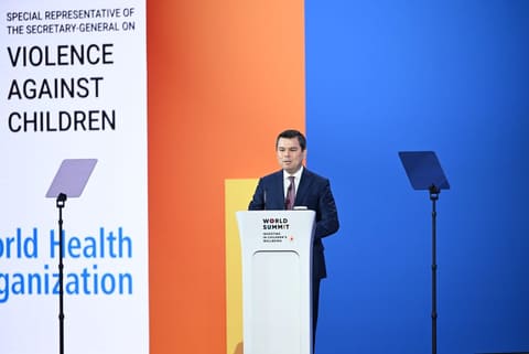 Leyla Əliyeva Səmərqənddə Uşaqların rifahına investisiya mövzusunda Ümumdünya Sammitinin açılış mərasimində iştirak edib