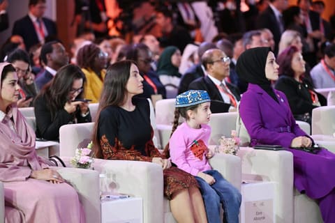 Leyla Əliyeva Səmərqənddə Uşaqların rifahına investisiya mövzusunda Ümumdünya Sammitinin açılış mərasimində iştirak edib