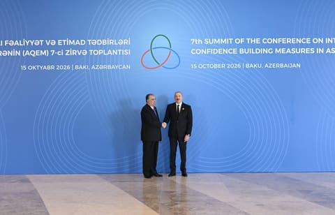 7th CICA Summit underway in Baku