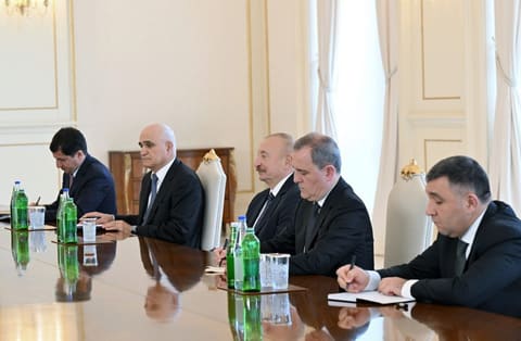 Prezident İlham Əliyev Çin Kommunist Partiyası Mərkəzi Komitəsinin Siyasi Bürosunun üzvünü qəbul edib