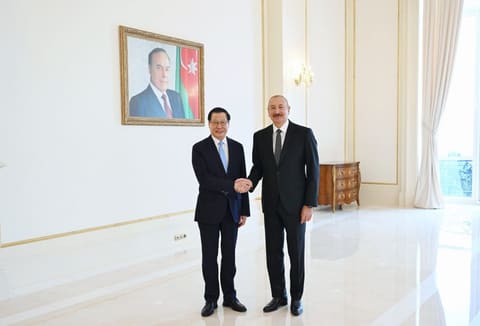 President Ilham Aliyev receives Prosecutor General of China