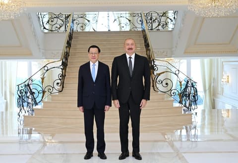 President Ilham Aliyev receives Prosecutor General of China