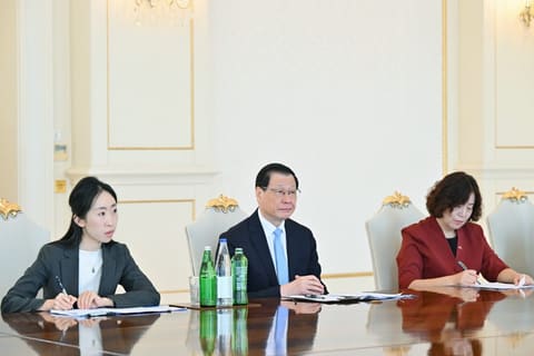 President Ilham Aliyev receives Prosecutor General of China