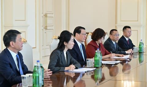 President Ilham Aliyev receives Prosecutor General of China