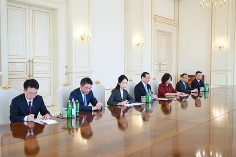 President Ilham Aliyev receives Prosecutor General of China