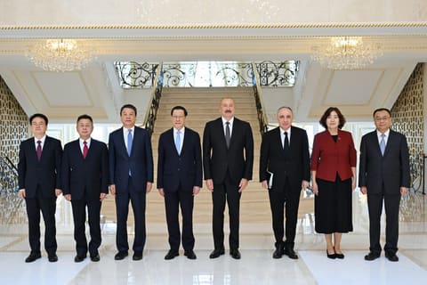 President Ilham Aliyev receives Prosecutor General of China