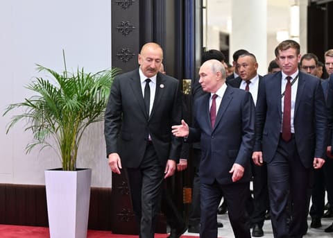President Ilham Aliyev participates in "SCO plus" format meeting - UPDATED