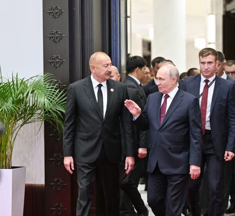 President Ilham Aliyev participates in "SCO plus" format meeting - UPDATED