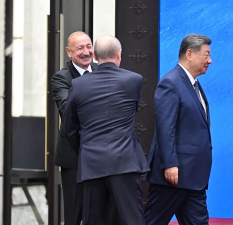 President Ilham Aliyev participates in "SCO plus" format meeting - UPDATED
