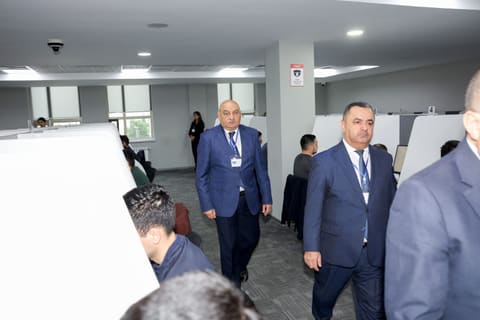 Prokurorluğa işə qəbul üzrə test imtahanı keçirilib