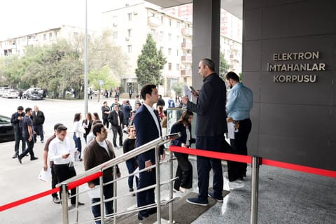 Prokurorluğa işə qəbul üzrə test imtahanı keçirilib