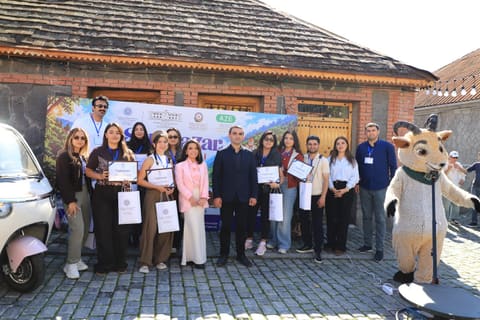Qax rayonunda “Şən Bazar” festivalı keçirilib
